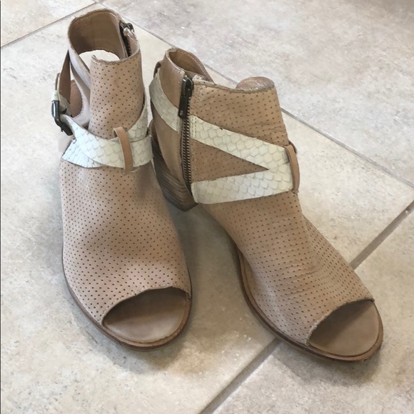 Tan Booties - Picture 1 of 6